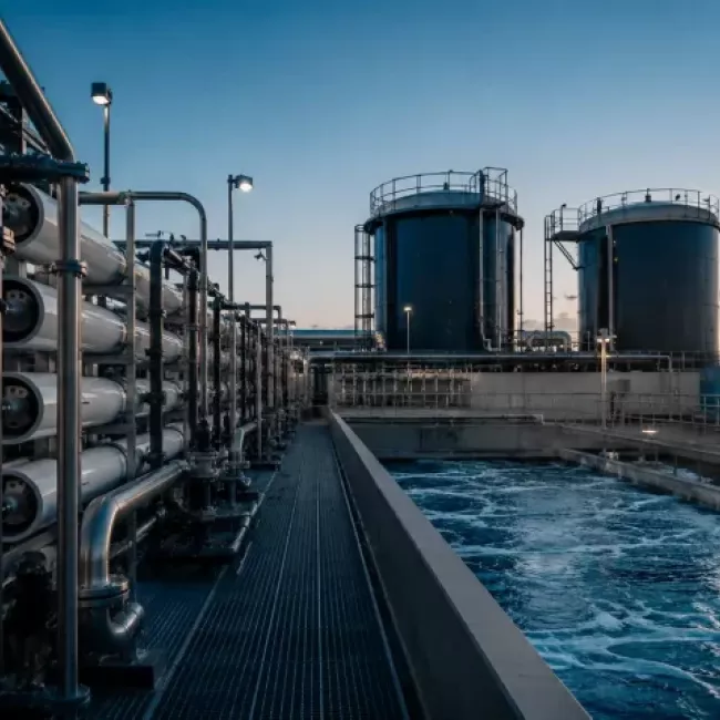 Desalación y tratamiento de agua
